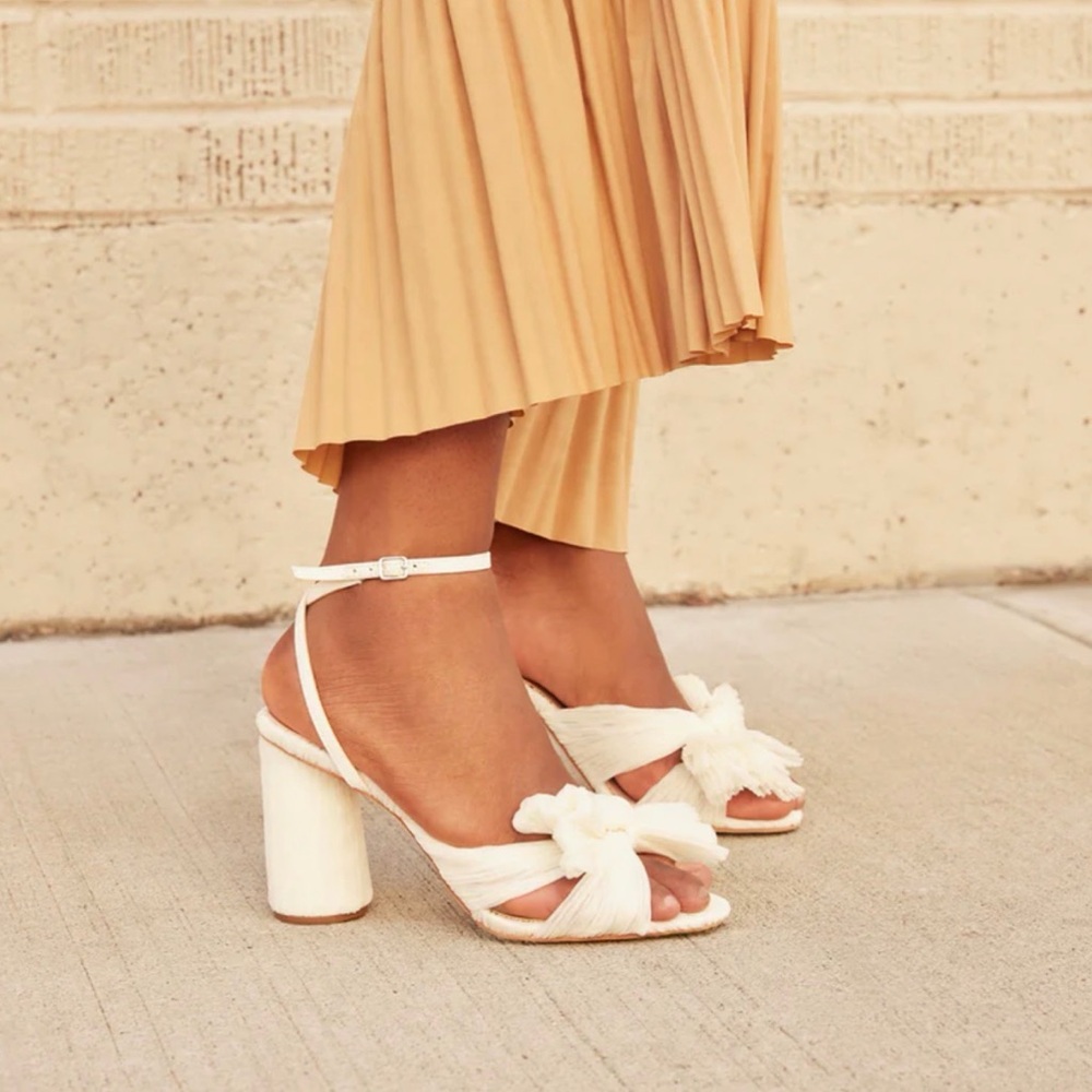 Loeffler Randall Camellia Sandal - Pearl